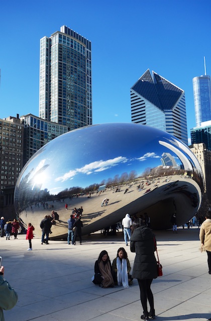 Chicago Millenium Park cloud gate