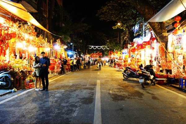 in der Hanoi Altstadt